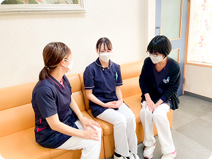 スタッフの仲が良く、働きやすい職場