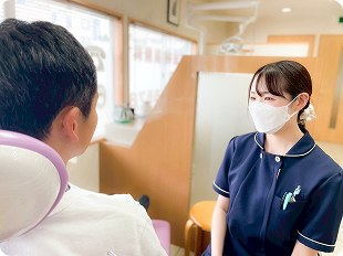 患者さまと長期的な関わりができる